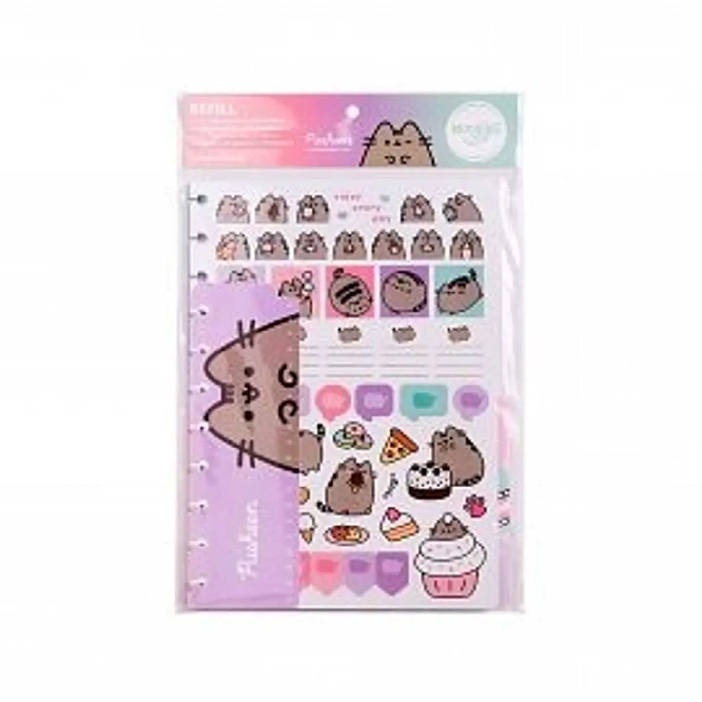 Set Repuesto P/cuaderno Mooving Loops Pusheen A5 (1724207) 1