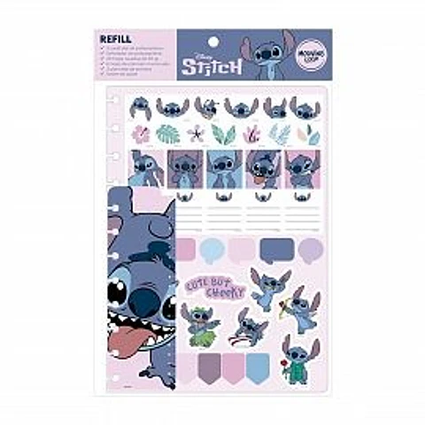 Set Repuesto P/cuaderno Mooving Loops Stitch Carta (1714244)