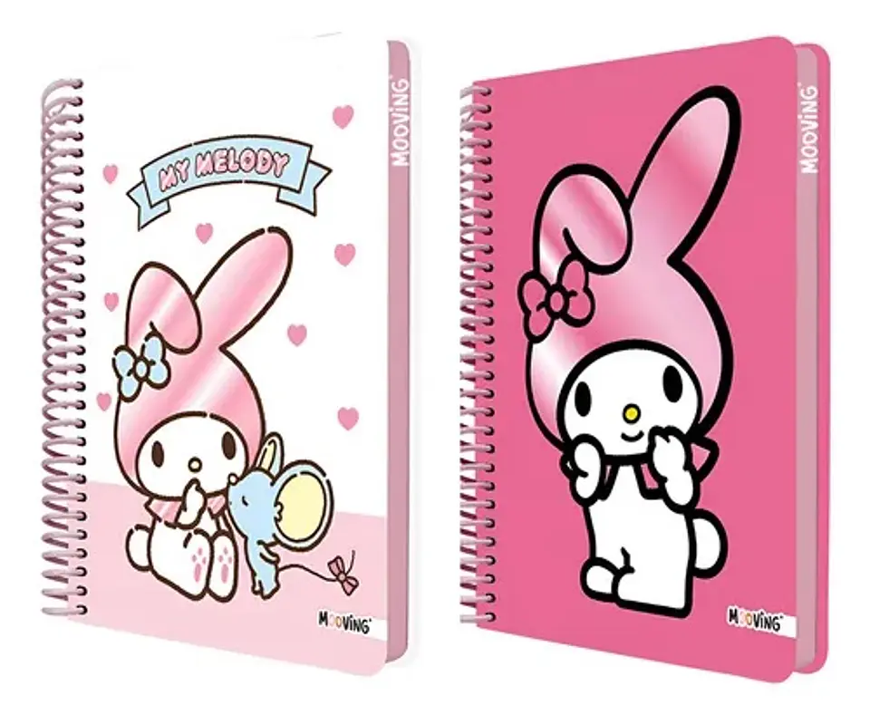 Cuaderno Mooving Premium Pocket My Melody 96h Rayado (1232261) 1