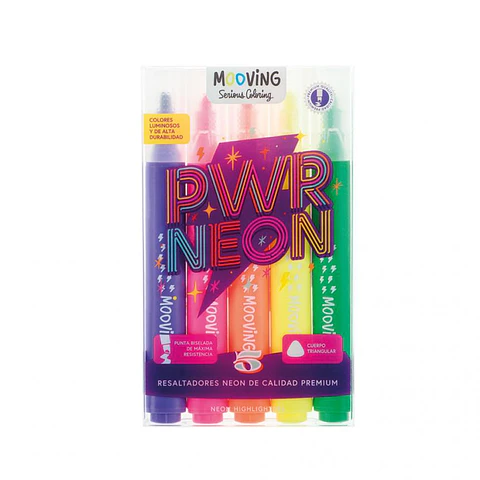 Resaltador Mooving Fluo X 5u. (3051205)