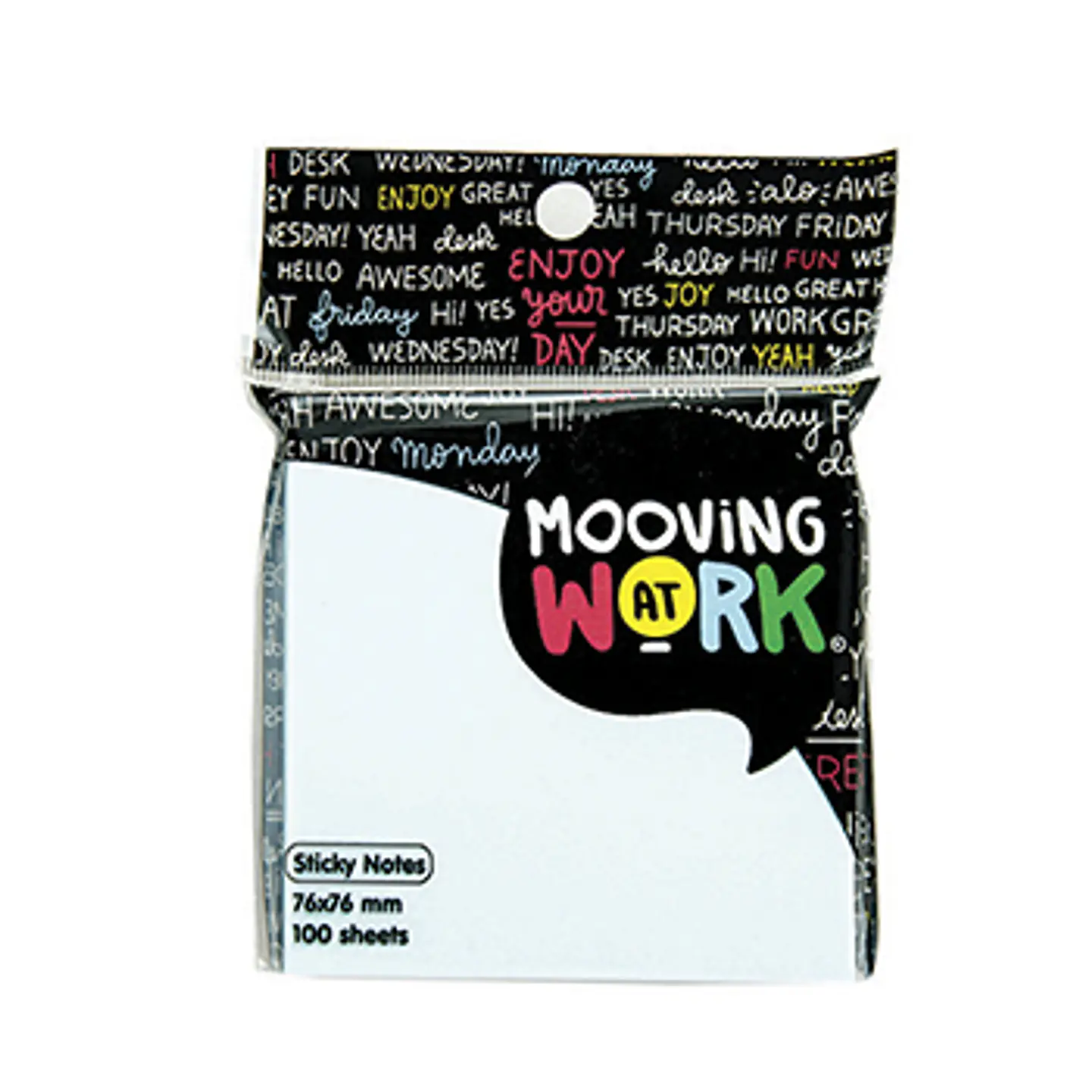 Notas Adhesivas Mooving Maw Mania 76x76x100 Pastel (2102100107) 1