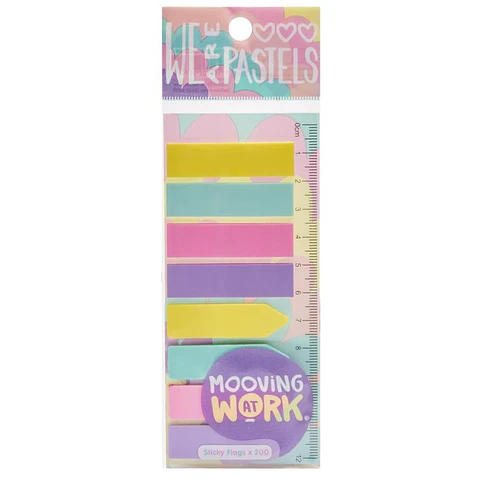 Banderitas SeÑaladores Mooving Pastel X 200u (2102100205)