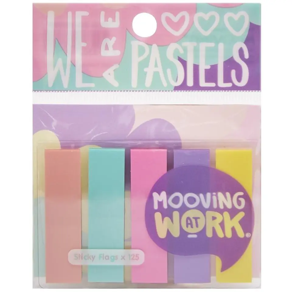 Banderitas SeÑaladores Mooving Pastel X 125u (2102100201) 1