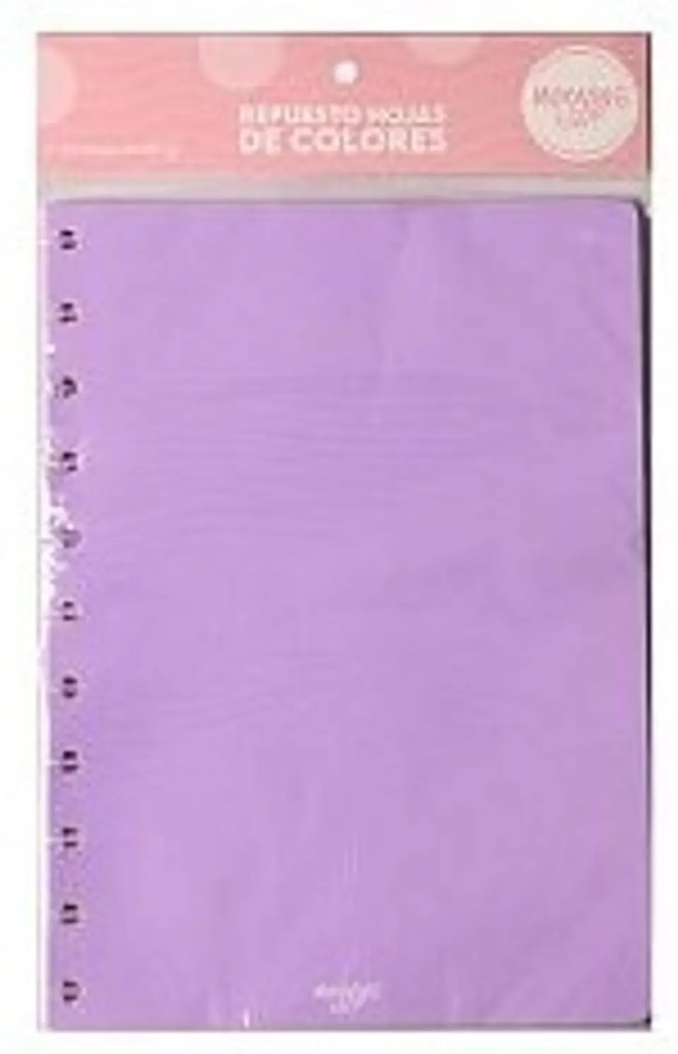 Repuesto P/cuaderno Mooving Loops X 30 Hjs Colores Lisos Carta (1712014) 1