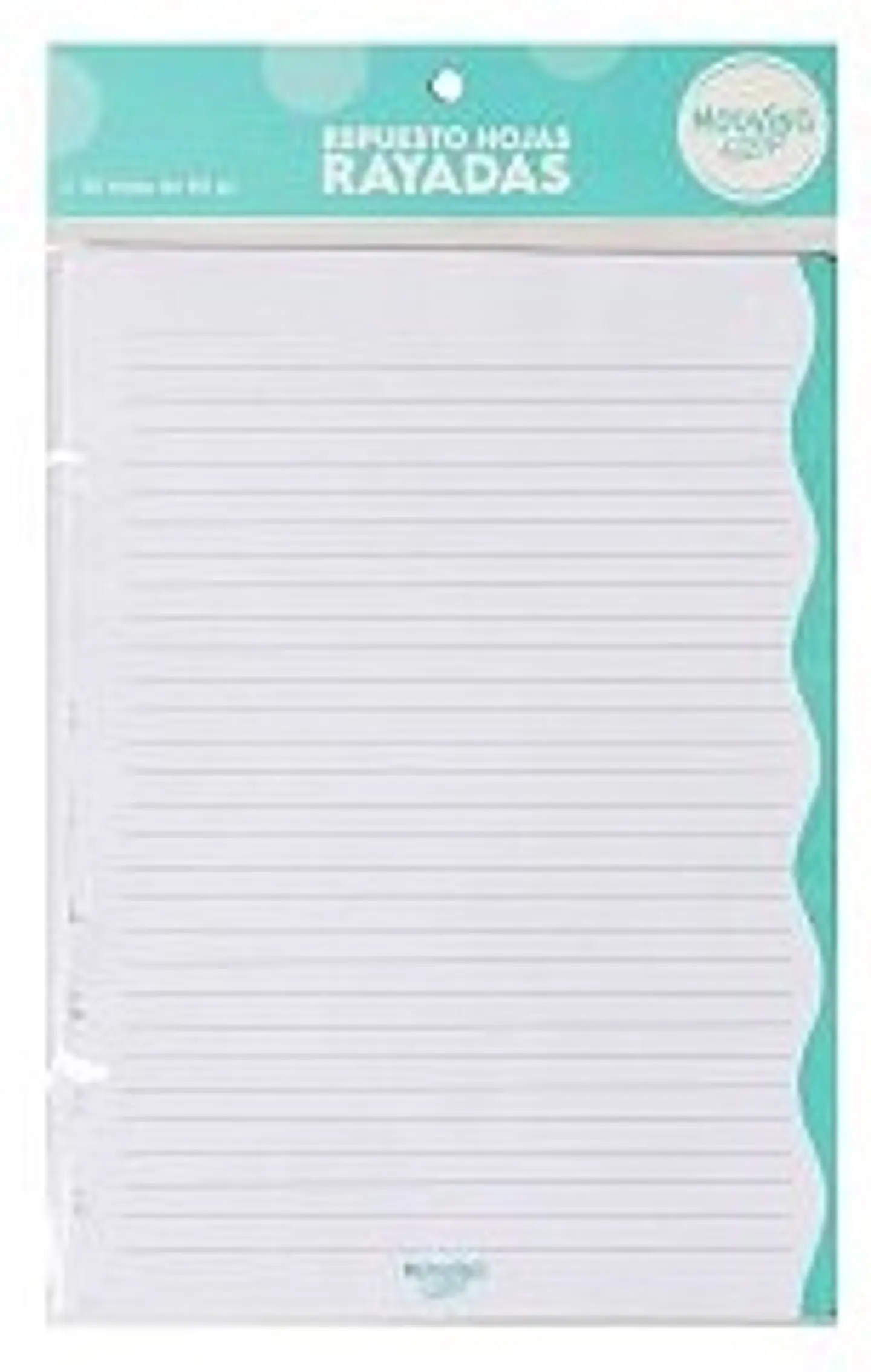 Repuesto P/cuaderno Mooving Loops X 30 Hjs Rayado Carta (1712011) 1