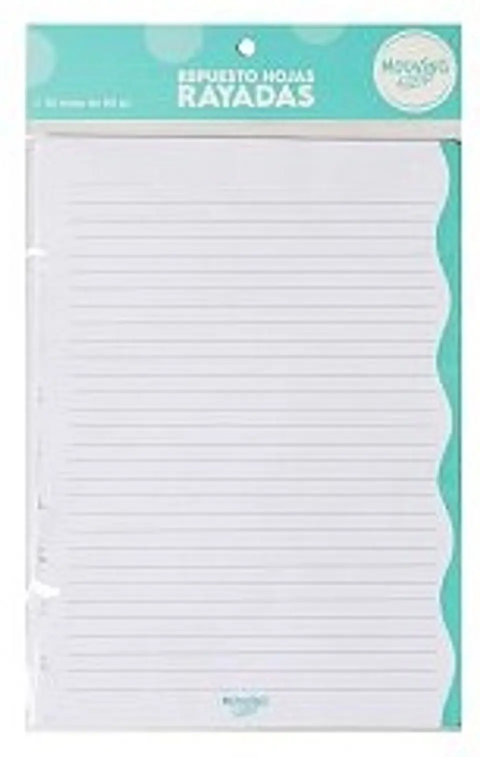 Repuesto P/cuaderno Mooving Loops X 30 Hjs Rayado Carta (1712011) 1