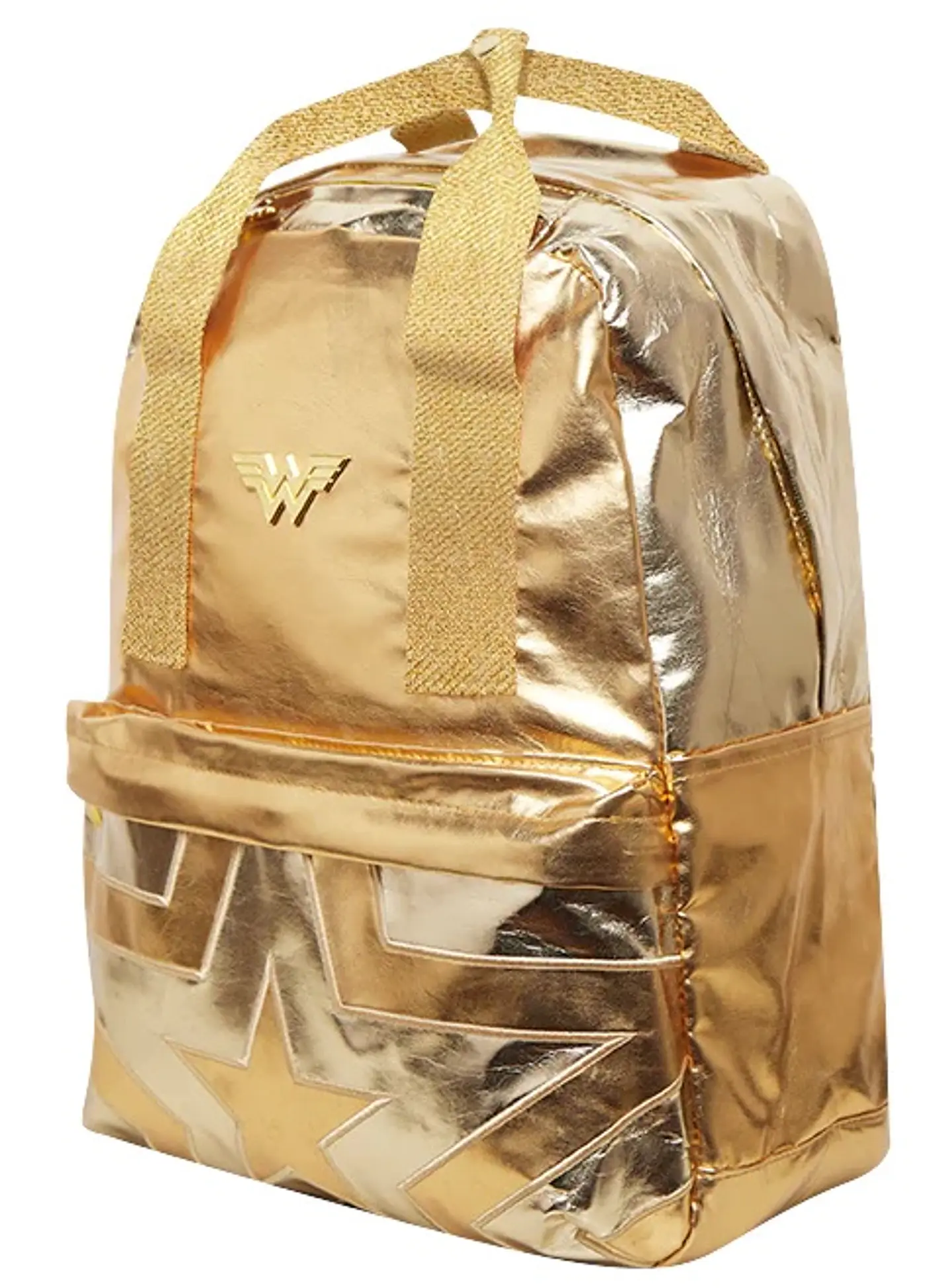 Mochila Mooving Wonder Woman Metalizada 16.5