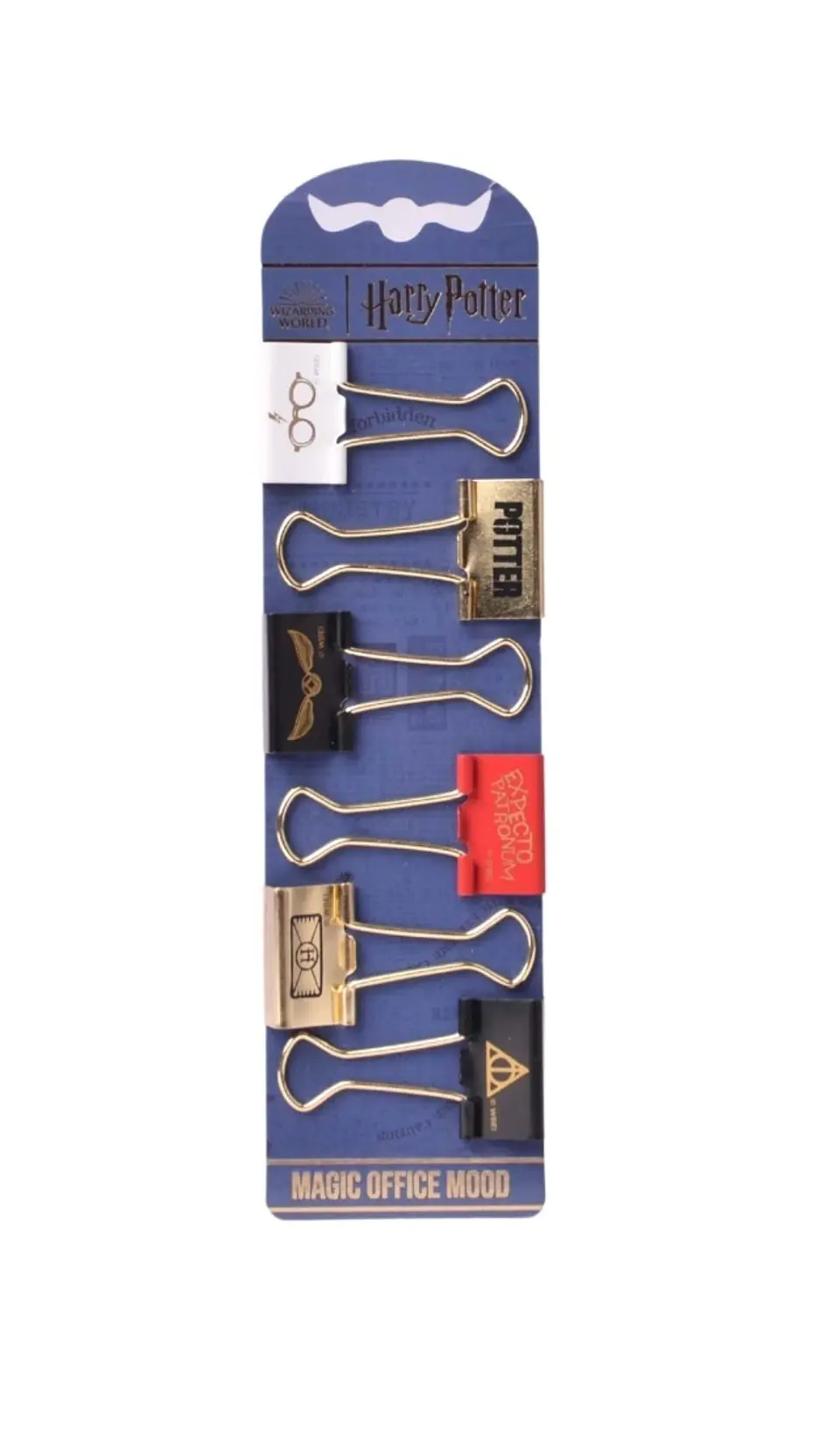 Binder Clips Mooving Maw Harry Potter 25mm X6u (2222020201) 1