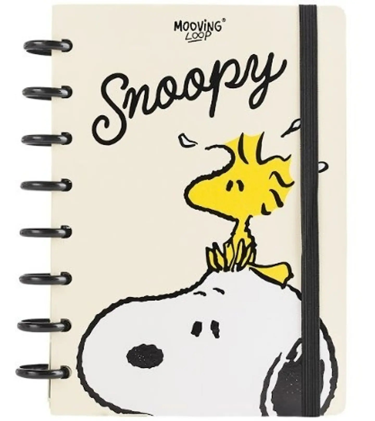 Cuaderno Mooving Loops Snoopy A5 80h Rayado (1721134) 1