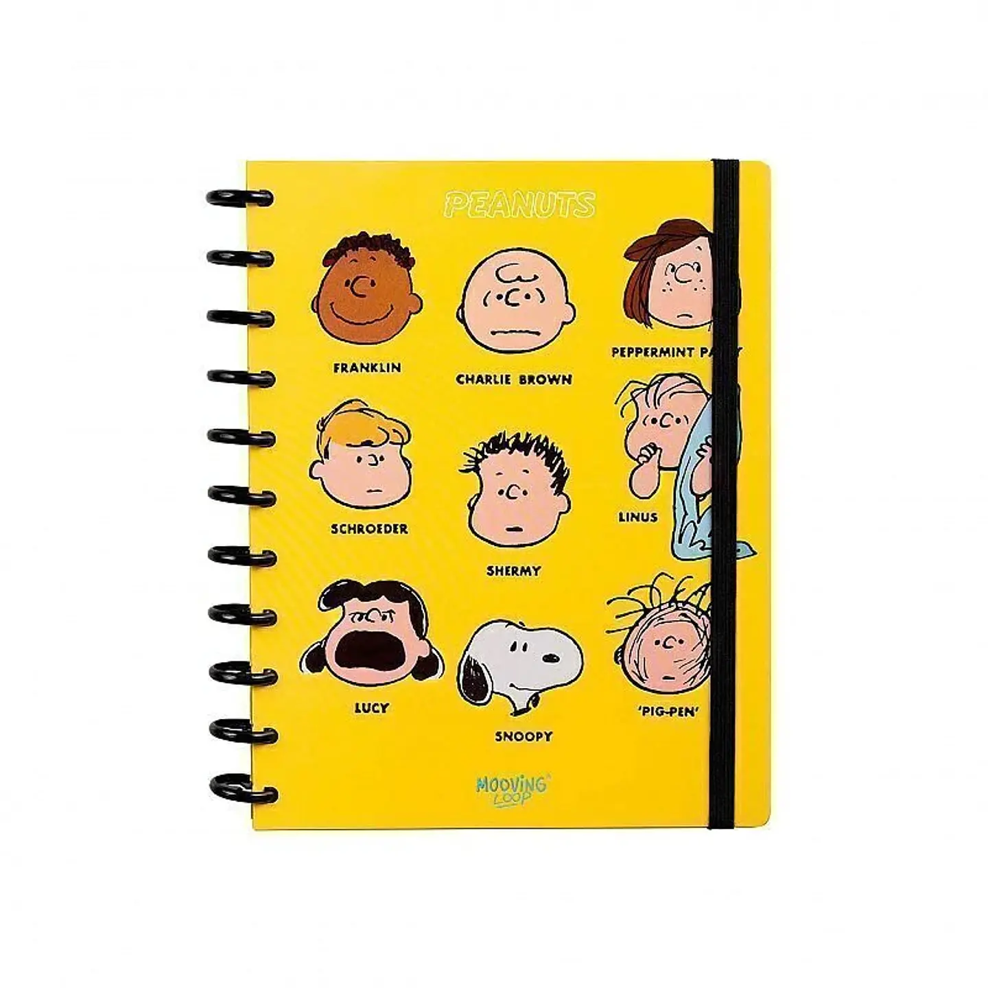 Cuaderno Mooving Loops Snoopy Carta 80h Rayado (1711134) 1