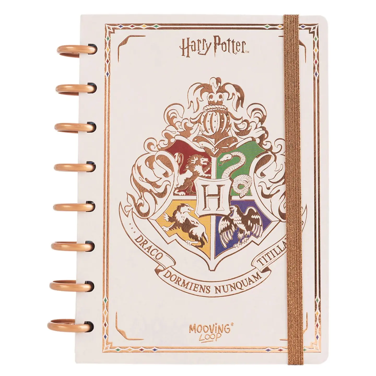 Cuaderno Mooving Loops Harry Potter  A5 80h Rayado (1721222) 1