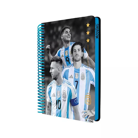 Cuaderno Mooving Premium 1/2 Oficio Afa  96h Rayado (1231229)