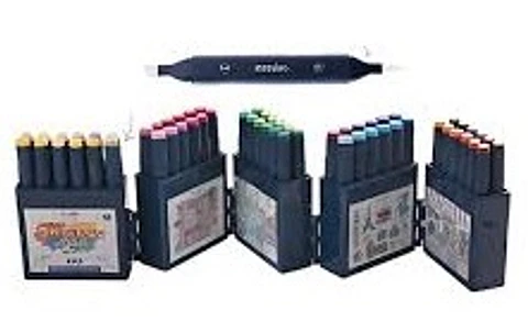 Marcador Mooving Doble Punta Sketch Artist X Colores (3022260)