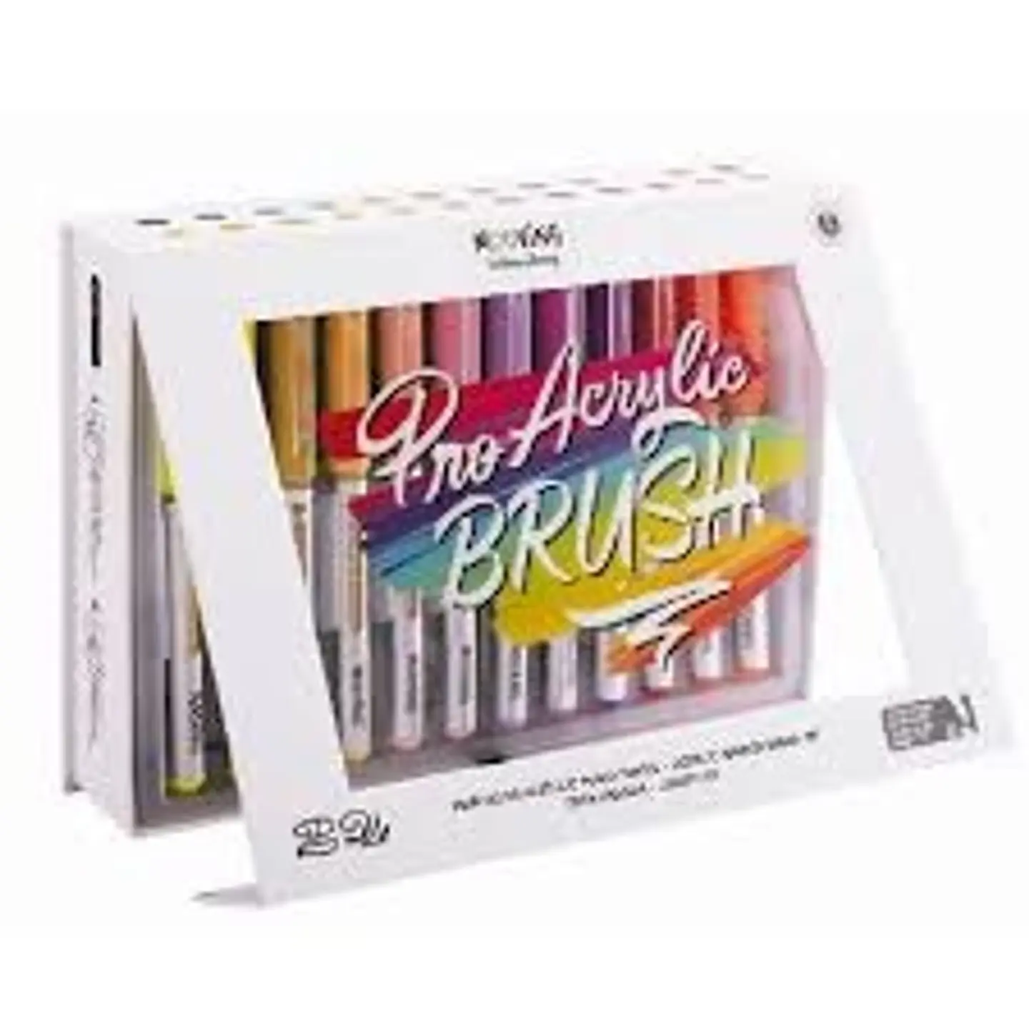 Marcadores Mooving Pro Acrylic Brush X24u (3032124) 1