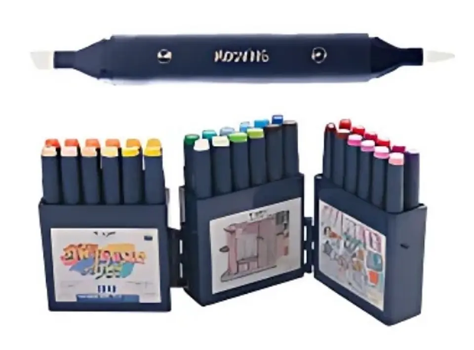 Marcador Mooving Doble Punta Sketch Artist X36 Colores (3022236) 1