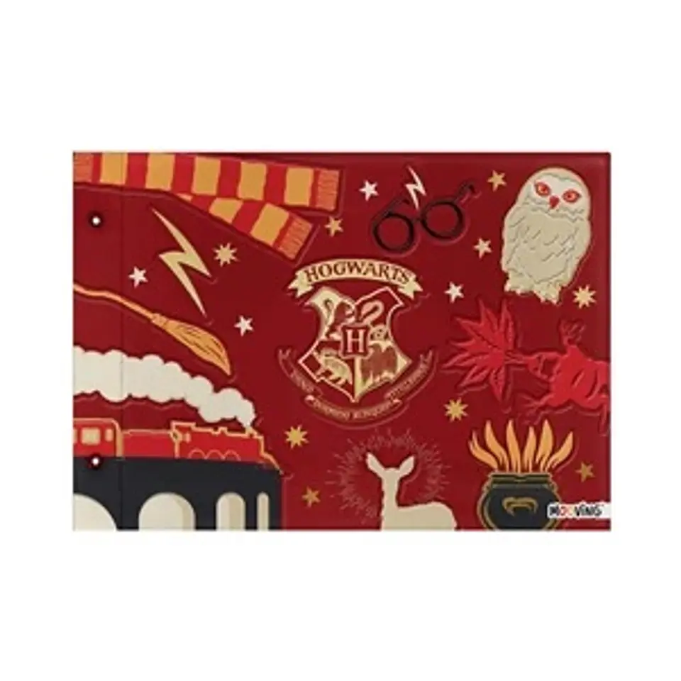 Carpeta Mooving N°5 Dibujo C/cordon Harry Potter  (1004222) 1