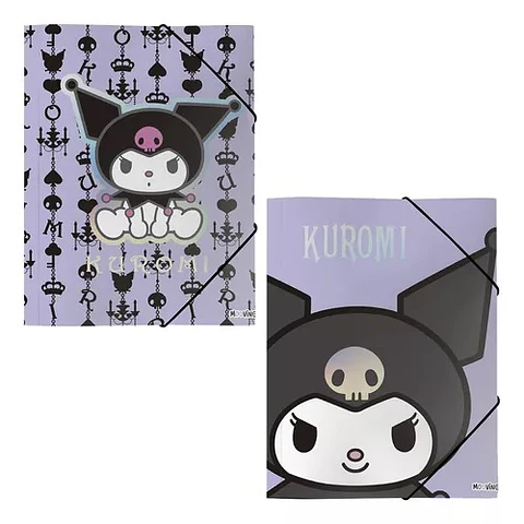 Carpeta Mooving Oficio 3 Solapas Kuromi  (1005255)