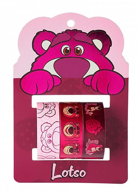 Cinta Adhesiva Mooving Lotso 15 Mm 3 Mts. X 3 U. (2542110102)