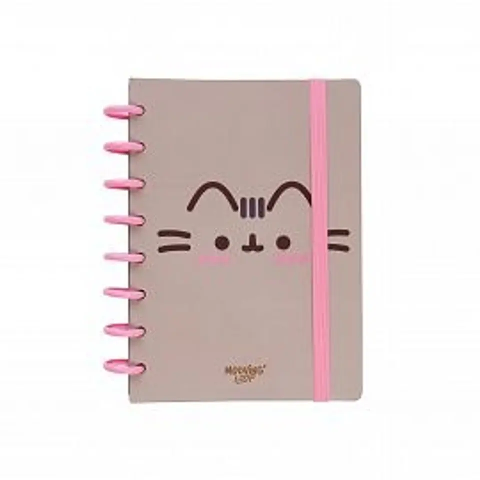 Cuaderno Mooving Loops Pusheen A5 80h Rayado (1721207) 1