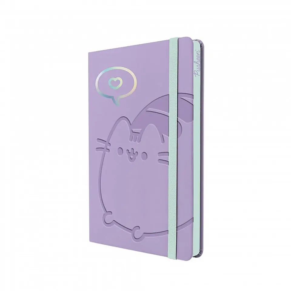Cuaderno Mooving Notes Pusheen A5 T.dura X 80 Hjs Rayado (1246207) 1