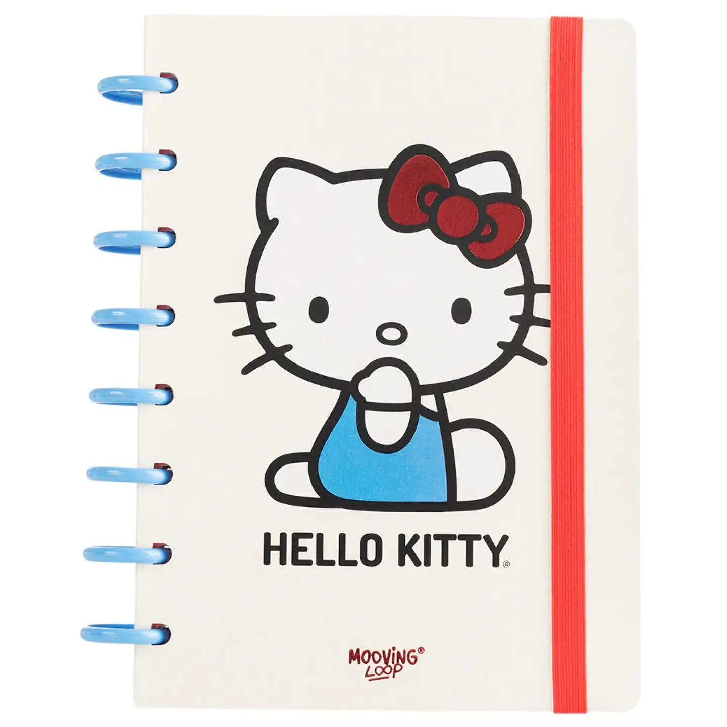 Cuaderno Mooving Loops Hello Kitty A5 80h Rayado (1712165) 1
