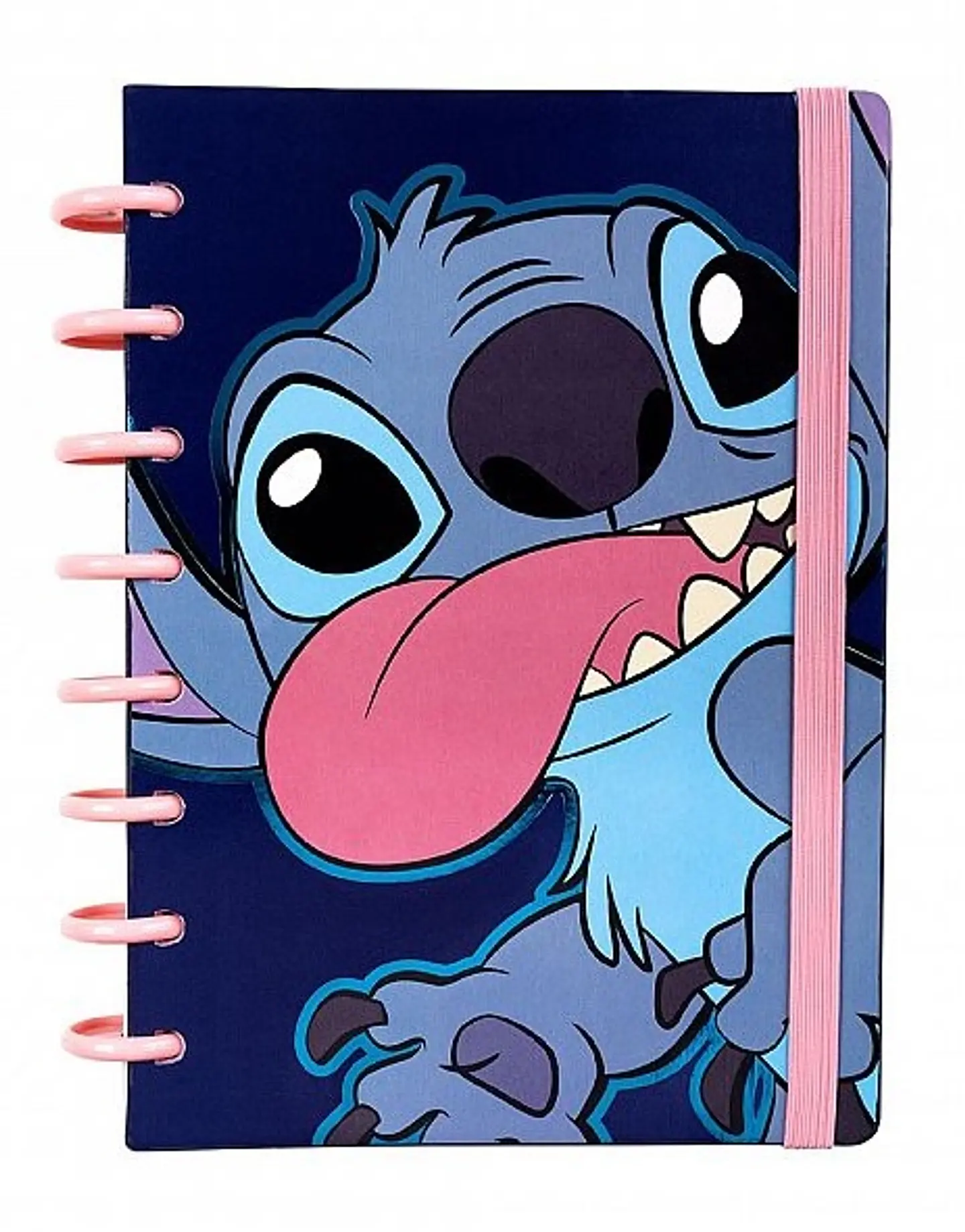 Cuaderno Mooving Loops Stitch A5 80h Rayado (1721244) 1