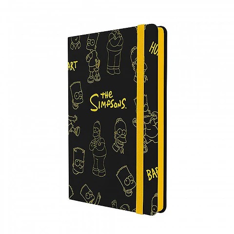 Cuaderno Mooving Notes Simpsons A5 T.dura X 80 Hjs Rayado (1246196)