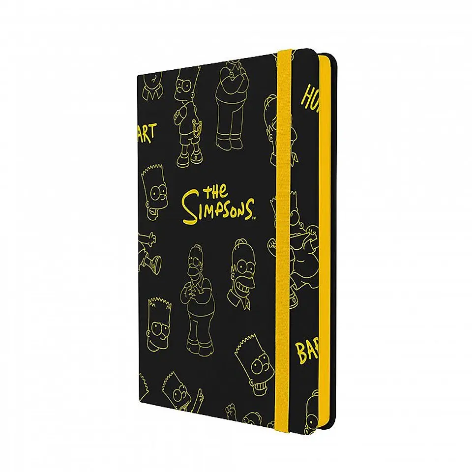 Cuaderno Mooving Notes Simpsons A5 T.dura X 80 Hjs Rayado (1246196) 1