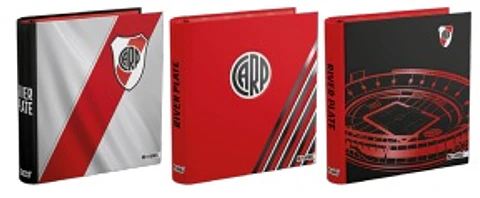 Carpeta Mooving Escolar 3x40 River Plate (1001125)