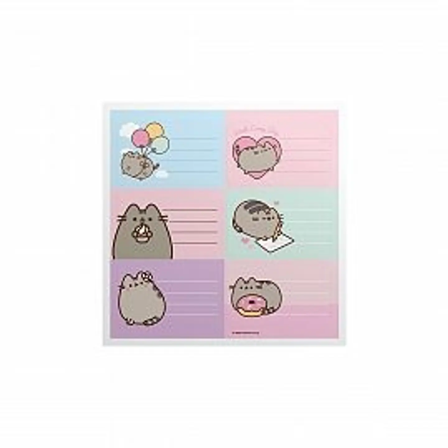 Etiquetas Mooving Escolar Pusheen (1301207) 1
