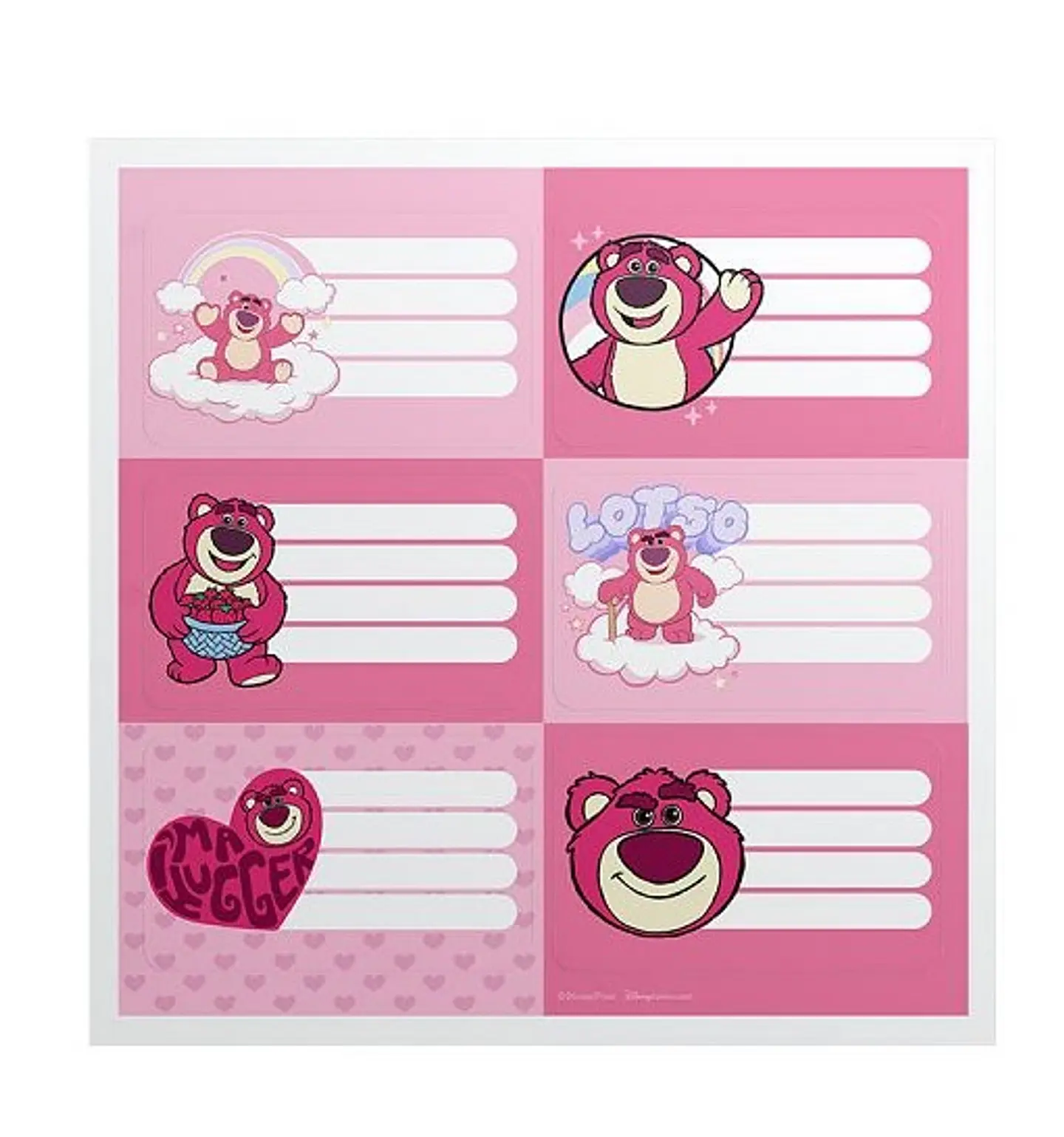 Etiquetas Mooving Escolar Lotso (1301254) 1