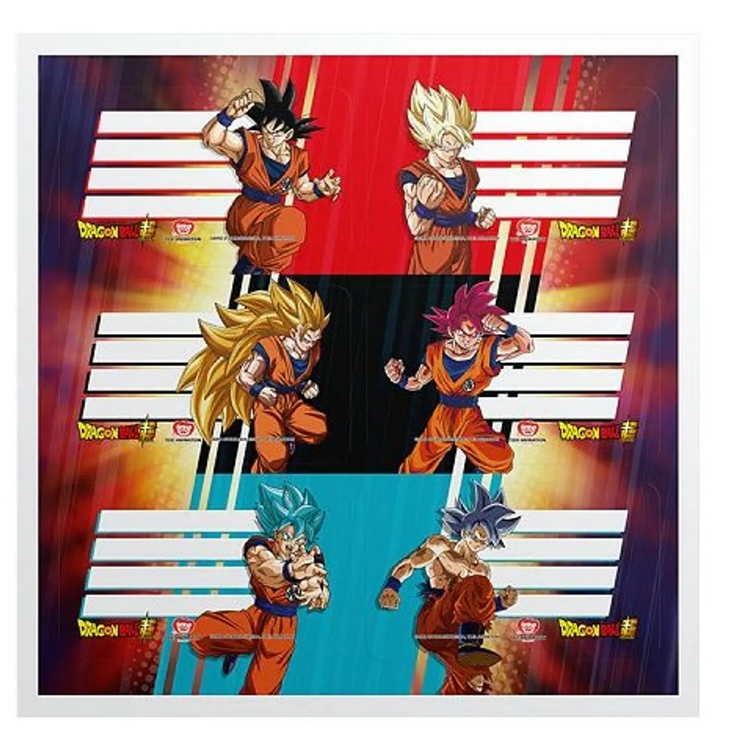 Etiquetas Mooving Escolar Dragon Ball (1301218) 1