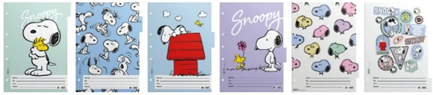 Separadores Mooving Escolar Snoopy (1101134) 1