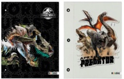 Carpeta Mooving N°3 C/cordon Jurassic World (1003232)