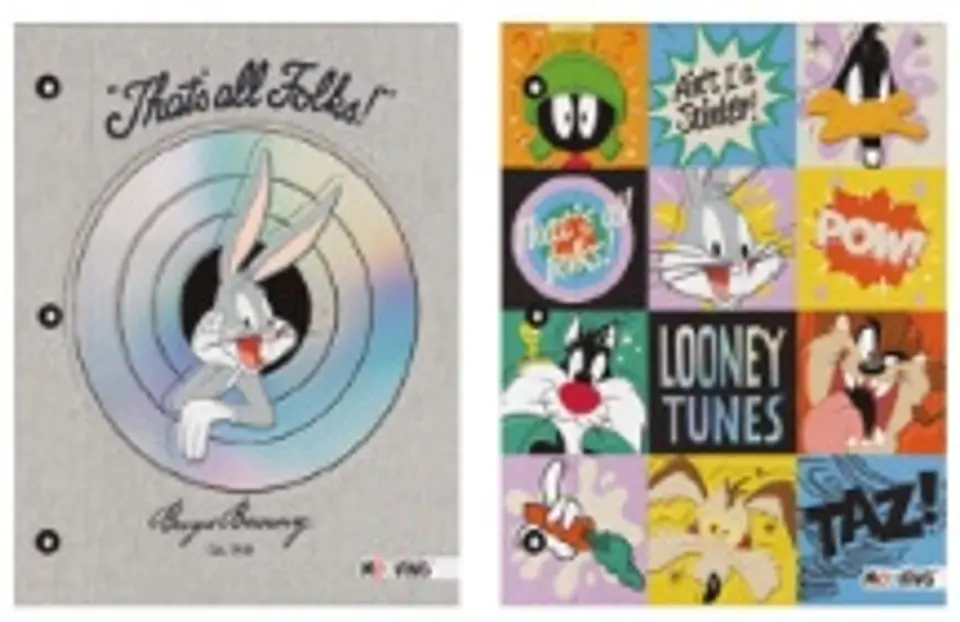 Carpeta Mooving N°3 C/cordon Looney Tunes (1003231) 1