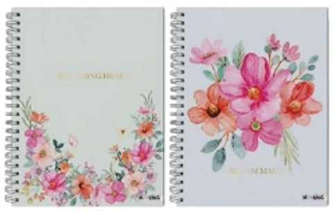 Cuaderno Mooving 22x29 X96h Garden Rayado (1230241)
