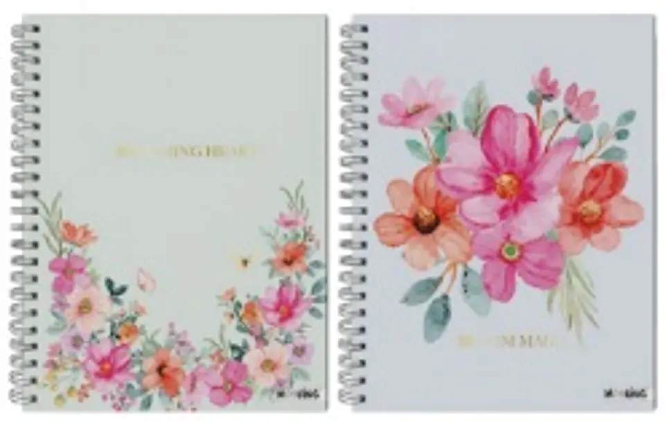 Cuaderno Mooving 22x29 X96h Garden Rayado (1230241) 1