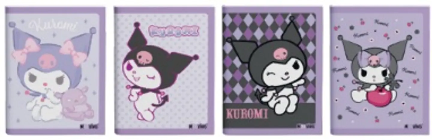 Cuaderno Mooving T/f Kuromi 16x21 X48h = (1202255) 1