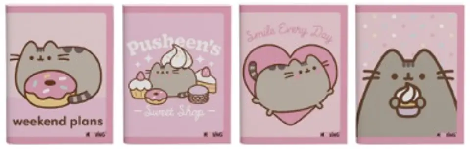 Cuaderno Mooving T/f Pusheen 16x21 X48h = (1202207) 1