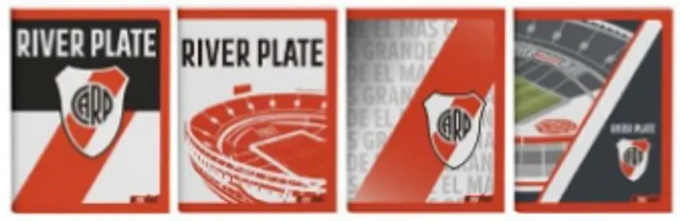 Cuaderno Mooving T/f River Plate 16x21 X48h = (1202125) 1