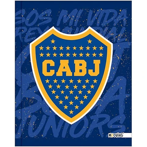 Cuaderno Mooving T/d Boca Juniors 16x21 X48h (1203111)
