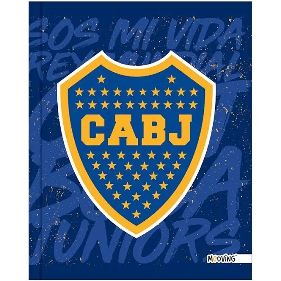 Cuaderno Mooving T/d Boca Juniors 16x21 X48h (1203111) 1