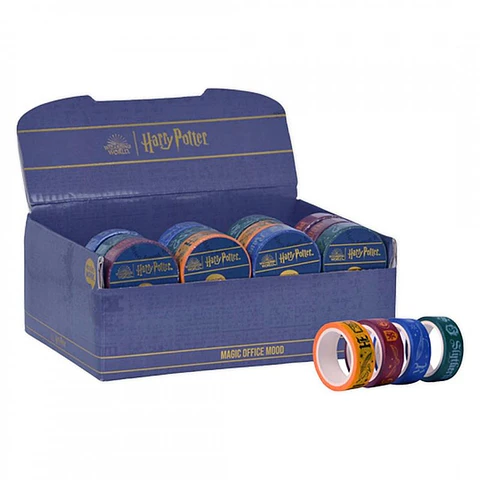 Cinta Adhesiva Mooving Harry Potter Casas 15 Mm 5 Mts. (2222110101)