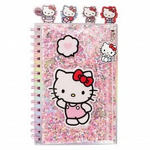 Cuaderno Mooving Hello Kitty A5 C/espiral Y Separadores (1651242001)
