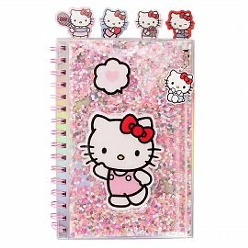 Cuaderno Mooving Hello Kitty A5 C/espiral Y Separadores (1651242001) 1