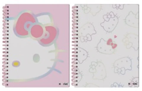 Cuaderno Mooving Premium 22x29 X96h Hello Kitty T/dura Rayado (1230165)