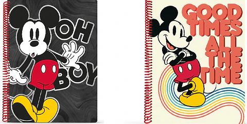 Cuaderno Mooving 22x29 X80h = Mickey Mouse T/f  (1208121)