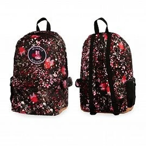 Mochila Mooving Minnie Mouse Sparkle Espalda 18" (1619125)