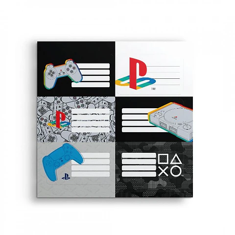 Etiqueta Mooving Escolar Playstation (1301219)