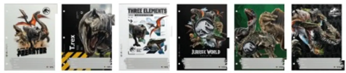 Separadores Mooving Escolar Jurassic World (1101232) 1